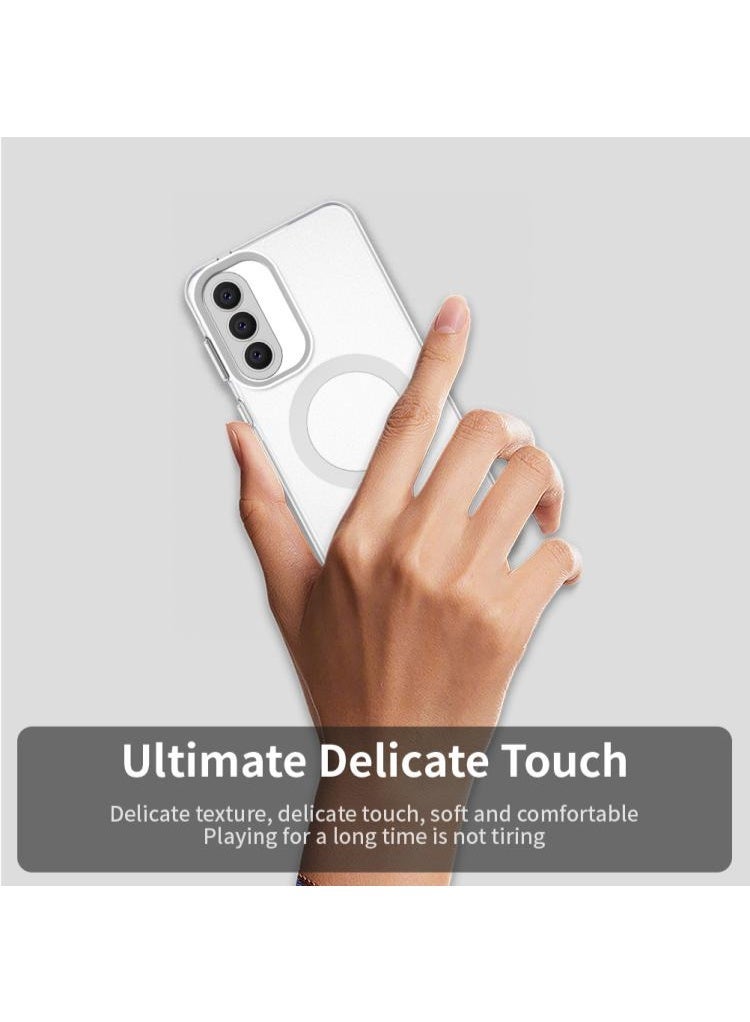 Tm Samsung A57 Ultra Shield Anti-Drop Phone Case | Slim Matte Protective Back Cover - White - Image 4