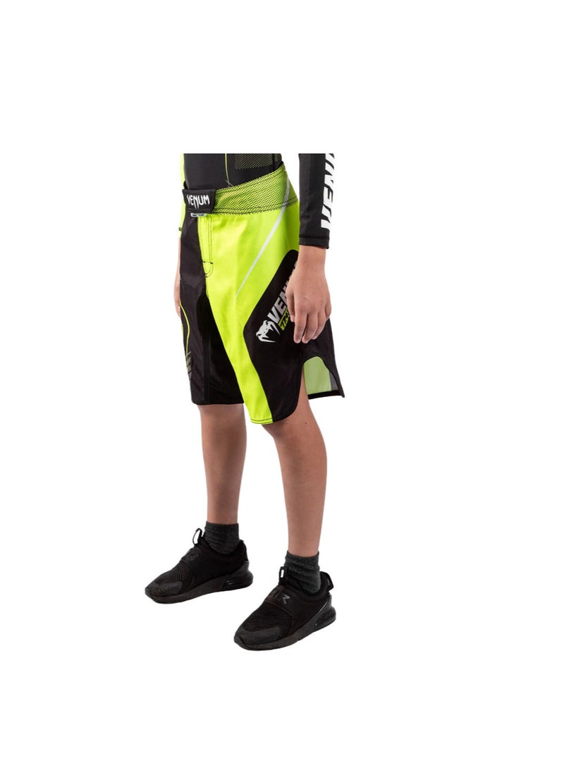VENUM - Training Camp 3.0 Kids Fightshorts Black-Neo Yellow - Image 1