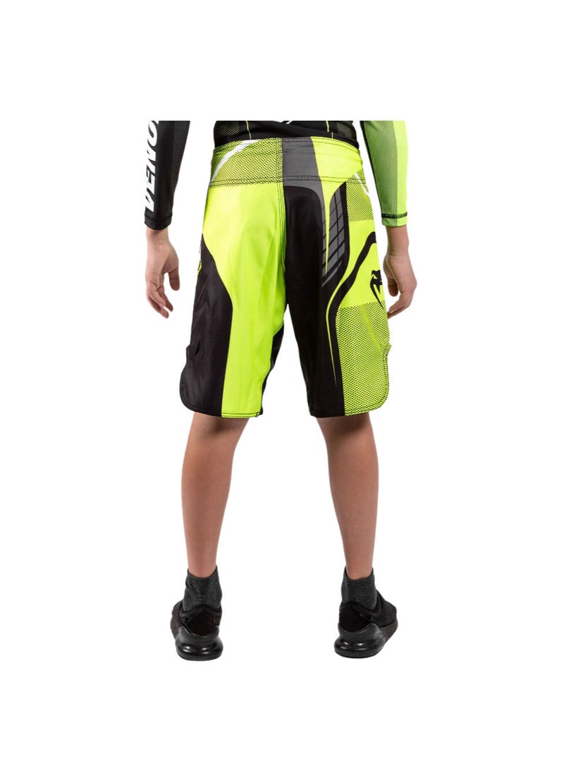 VENUM - Training Camp 3.0 Kids Fightshorts Black-Neo Yellow - Image 1