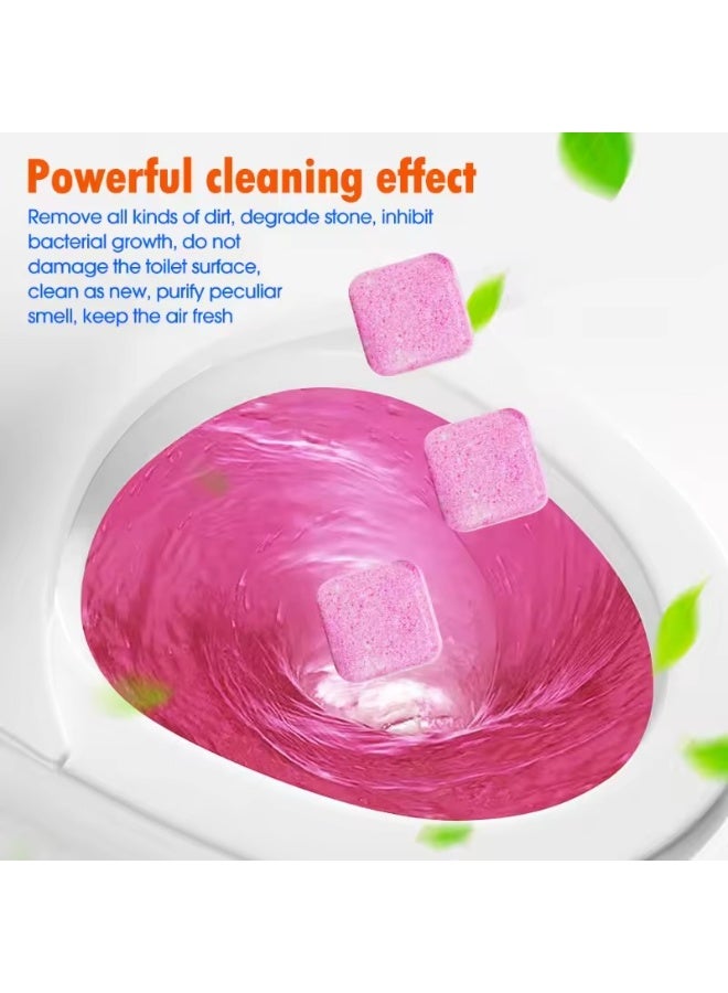 12 من أقراص تنظيف المرحاض الفعّالة – أقراص تنظيف فوافير المرحاض لإزالة البقع والتراكم العنيد – تعطير المرحاض وإزالة الروائح الكريهة – تنظيف المرحاض بسهولة دون مجهود – أقراص تنظيف المرحاض اليومية للحفاظ على وعاء المرحاض نظيف وصحي - Image 3