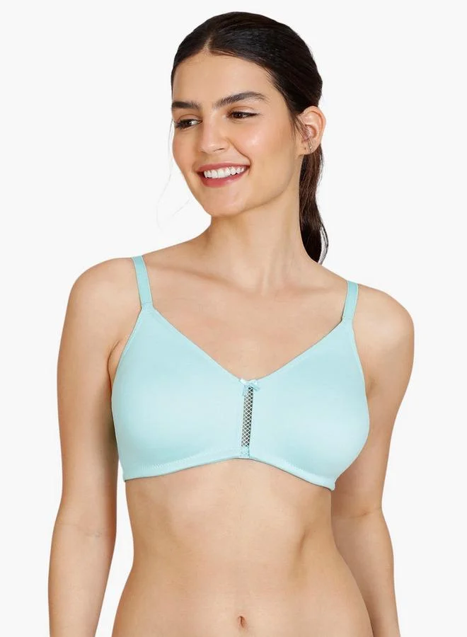 zivame Zivame Non-Padded Bra with Hook and Eye Closure