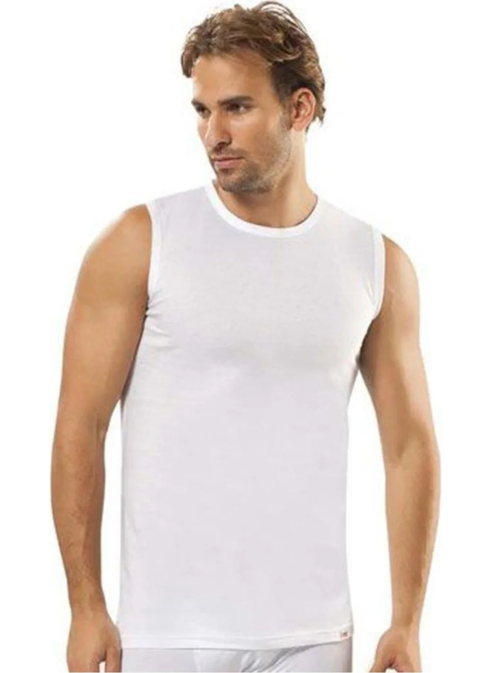 جيبر Men's Zero Sleeve Undershirt 6 Pack - 126
