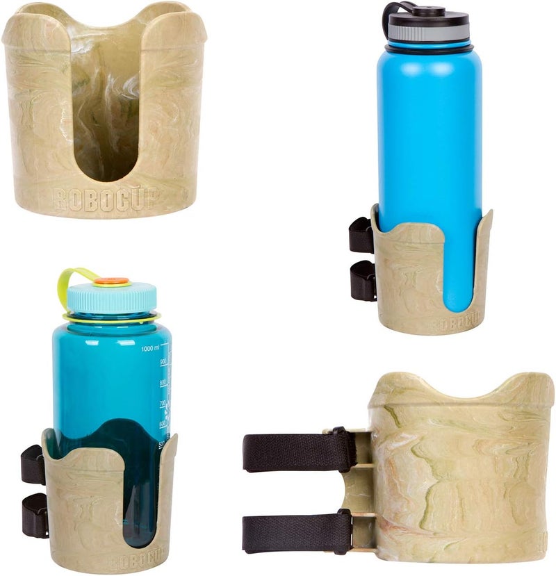 ROBOCUP Plus, (CAMO), Add-On Accessory XL Extension Cup Holder, Larger Drink Capacity, Perfect for Boats, Golf Carts, Walkers, Wheelchairs and Work. (Includes 1) - Image 1