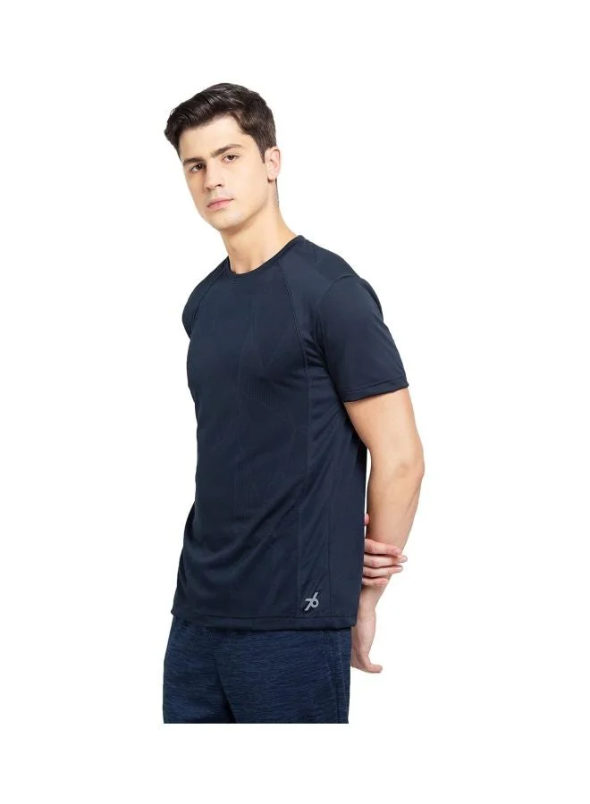 Jockey Navy Men Round Neck T Shirt for Men | Best Price UAE