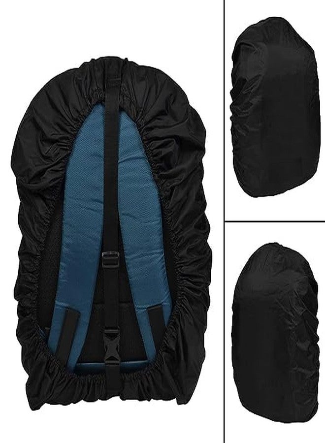 JEJDA Bag Cover Waterproof Rain Cover for Backpack Bags, Rainproof Dust Proof Protector Elastic Adjustable for Trekking & Laptop, School Bag Cover, Luggage Bag Cover with Pouch Free Size Heavy - Image 2