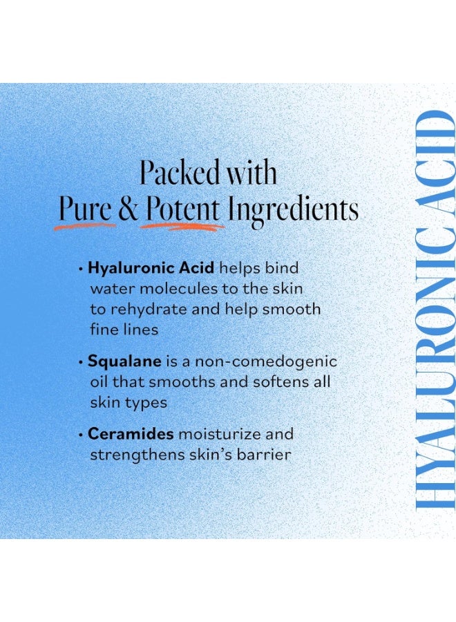 derma-e Derma E Ultra Hydrating Antioxidant Day Cream â€“ Face Moisturizer with Hyaluronic Acid, Squalane, and Ceramides to Smooth and Nourish, Hydrating Face Moisturizer for Sensitive Skin, 2 Fl Oz - Image 4