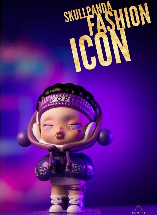 POP MART Skullpanda Hypepanda Series Figures, SKULLPANDA Blind Box Figures, Random Design Action Figures Collectible Toys Home Decorations, Holiday Birthday Gifts, Single Box - Image 3