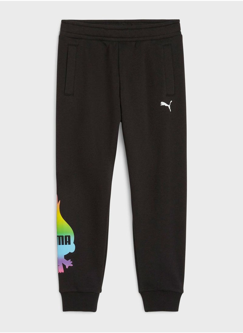 PUMA - Kids Trolls Sweatpants - Image 1