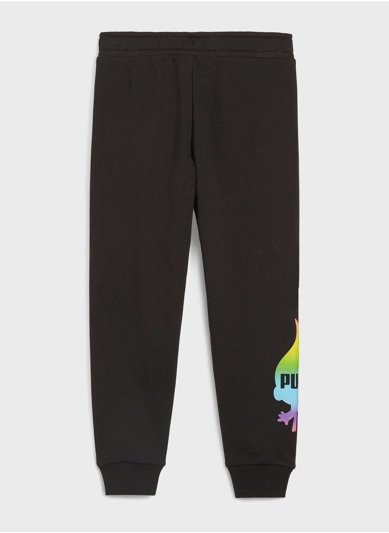 PUMA - Kids Trolls Sweatpants - Image 1