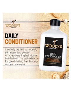 Woody's Daily Conditioner for Men, 12 Fl Oz (Pack of 1) - pzsku/Z52EA76BF461BDDE6712CZ/45/_/1739017873/d8bc10de-5ee5-4157-a8d7-be0ae83f96ea