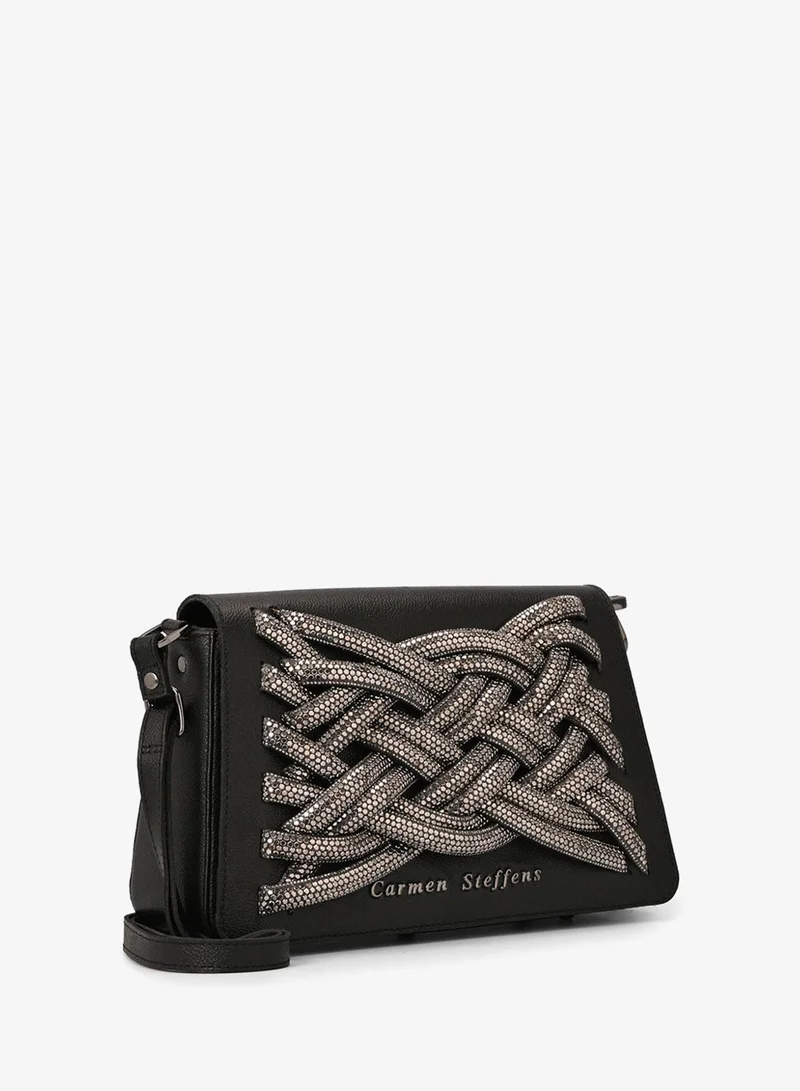 Black Crystal Bag