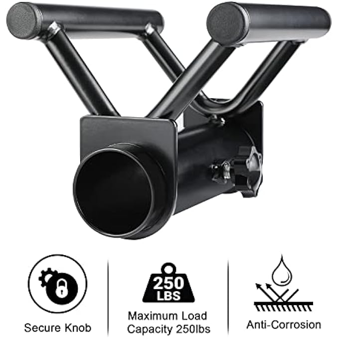 rayihni T Bar Row Landmine Attachment For 2" Olympic Barbell Bars, Workout Home Gym Equipment - Image 4