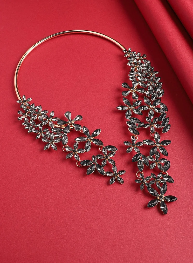 SOHI Flora Minimal Artificial Necklace Jewellery