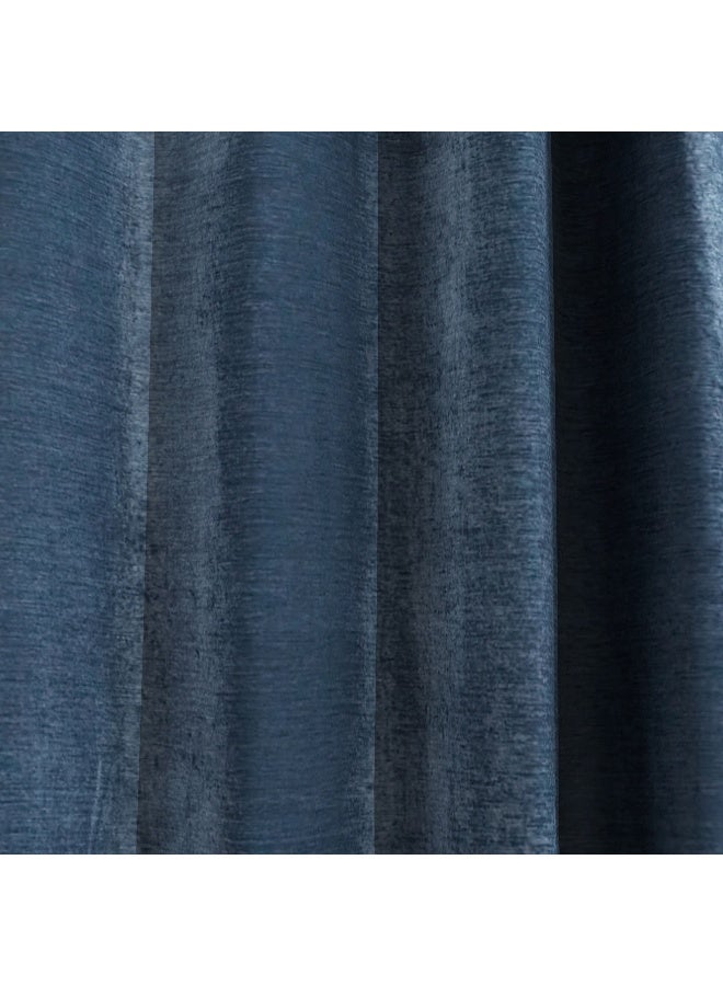 Home Box Stella 2-Piece Extra Long Chenille Curtain Set 300 x 300 x 140 cm - Image 3