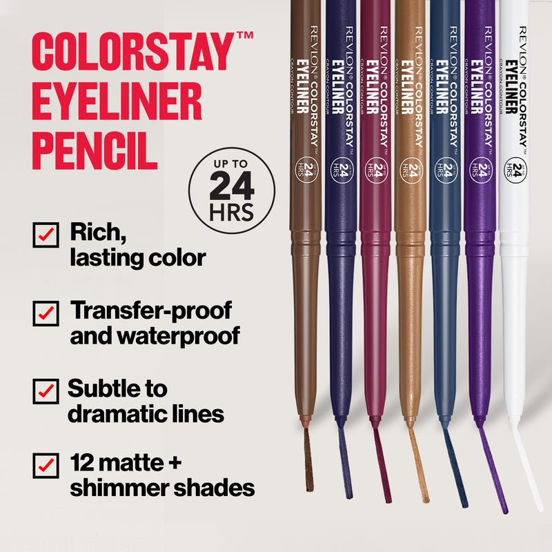 ريفلون ColorStay Eyeliner™ Pencil Charcoal - Image 3