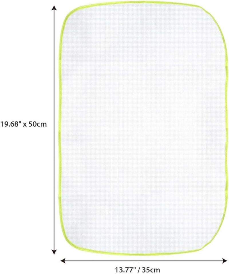 SUPIA 2 Pack High Temperature Resistance Protective Ironing Pressing Pad-Protective Scorch Saving Mesh (Small 19.68" x 13.77") - Image 3