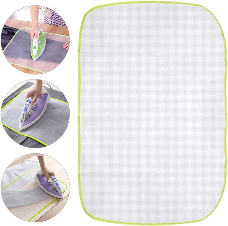 SUPIA 2 Pack High Temperature Resistance Protective Ironing Pressing Pad-Protective Scorch Saving Mesh (Small 19.68" x 13.77") - Image 4