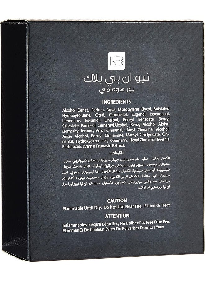 NEW NB - عطر نيو ان بي بلاك هوم 115 مل - Image 1
