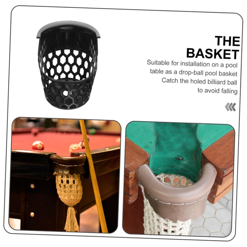 Durable Plastic Billiard Ball Storage Basket Holder for Pool Table Schools Sports Venues - Image 4