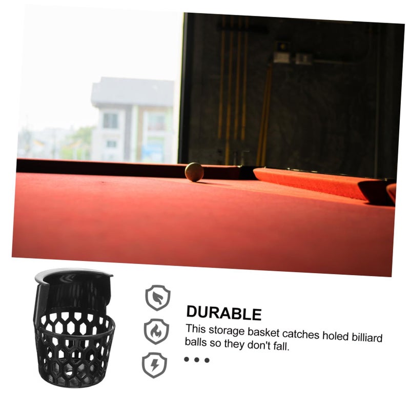 Durable Plastic Billiard Ball Storage Basket Holder for Pool Table Schools Sports Venues - Image 5