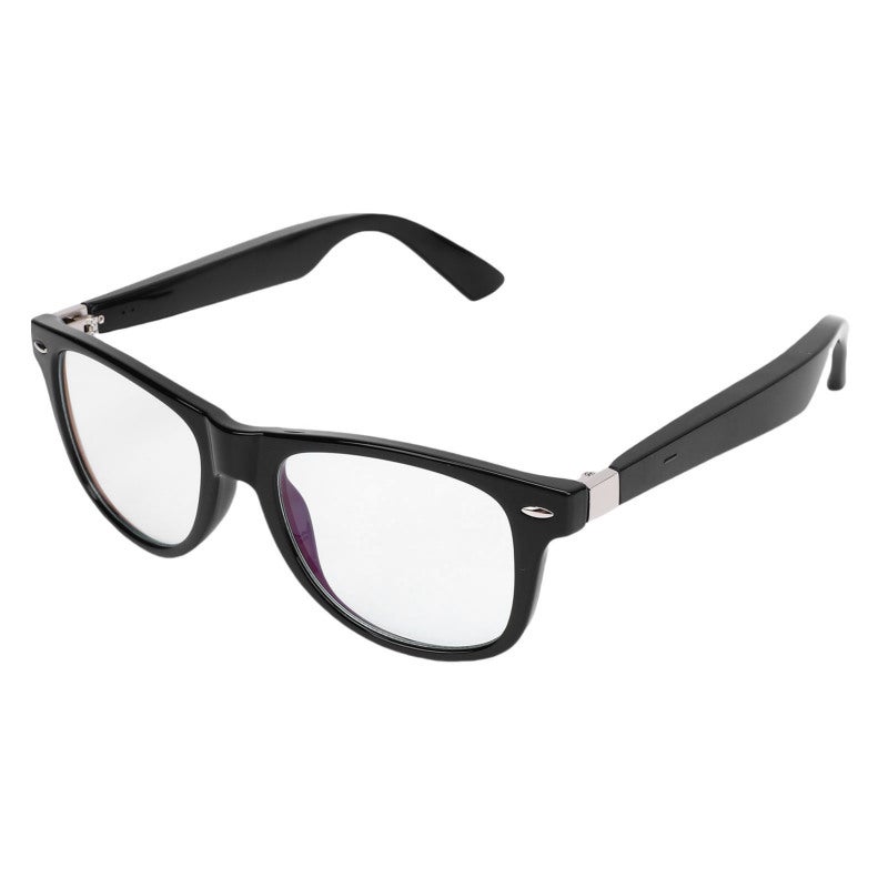 Smart BT Glasses: Black Transparent - Universal Comfort Fit, 7 Hours Playback, Magnetic Charging, BT 5.4 Connectivity - Smart Glasses for Driving, Fishing, Handsfree Daily Use - Image 3