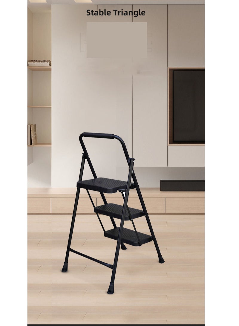 Stainless Steel 3 Steps Ladder Foldable - Image 2