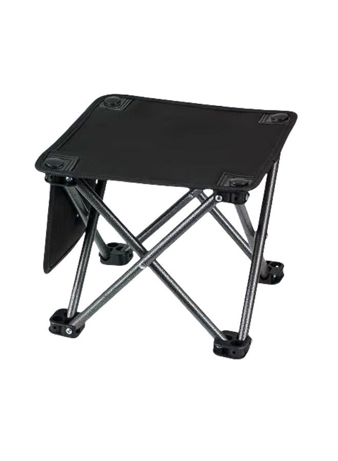 Generic Portable Folding Chair 28x28x23CM Black  - Image 1