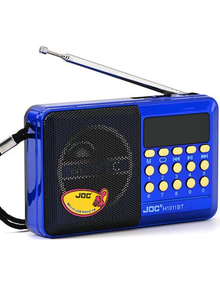 جوك راديو اف ام محمول، صوت ستيريو، اشارة نقية قوية، مضبوط على فلاش وذاكرة ومكبر صوت، H011UR - Image 1