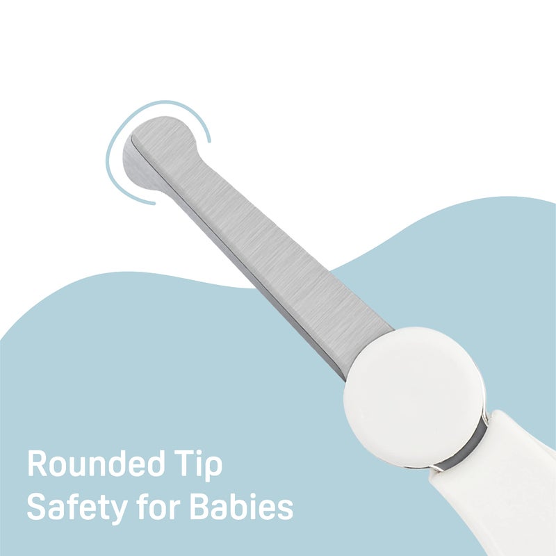 Pigeon Baby Nail Scissors with Rounded Tip, 3 Months (MADE IN JAPAN) - Image 3