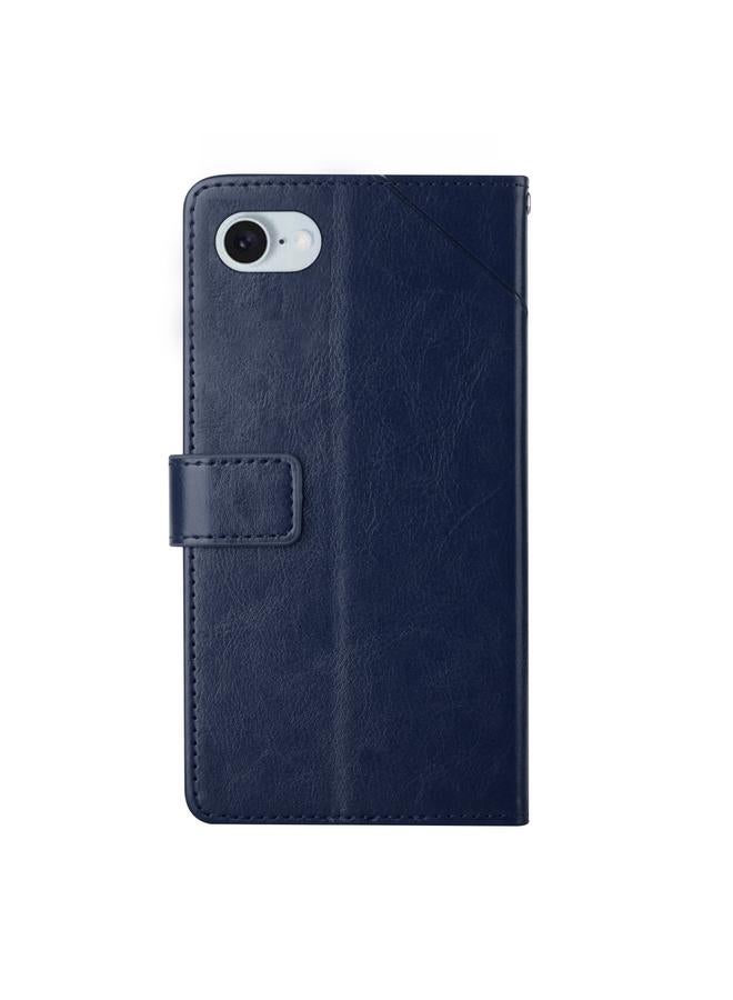 اس-توب جراب هاتف iPhone 16e HT01 من الجلد القابل للطي بنمط على شكل حرف Y - Image 3