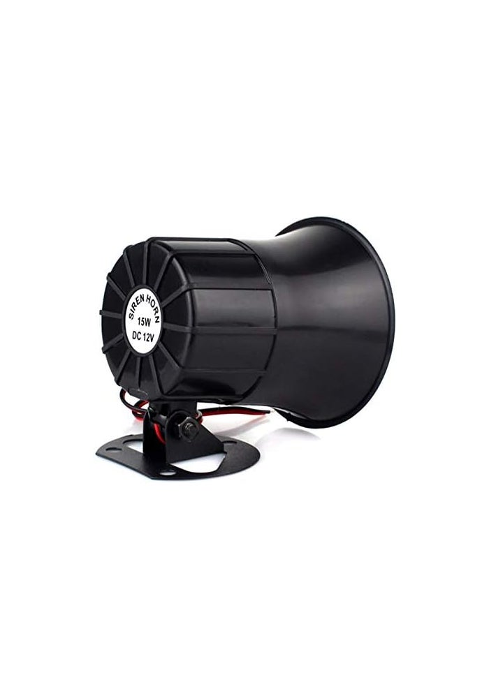 Tokatuker بوق إنذار سلكي توكاتوكير 15 واط DC 6 إلى 12 فولت مع حامل - Image 4
