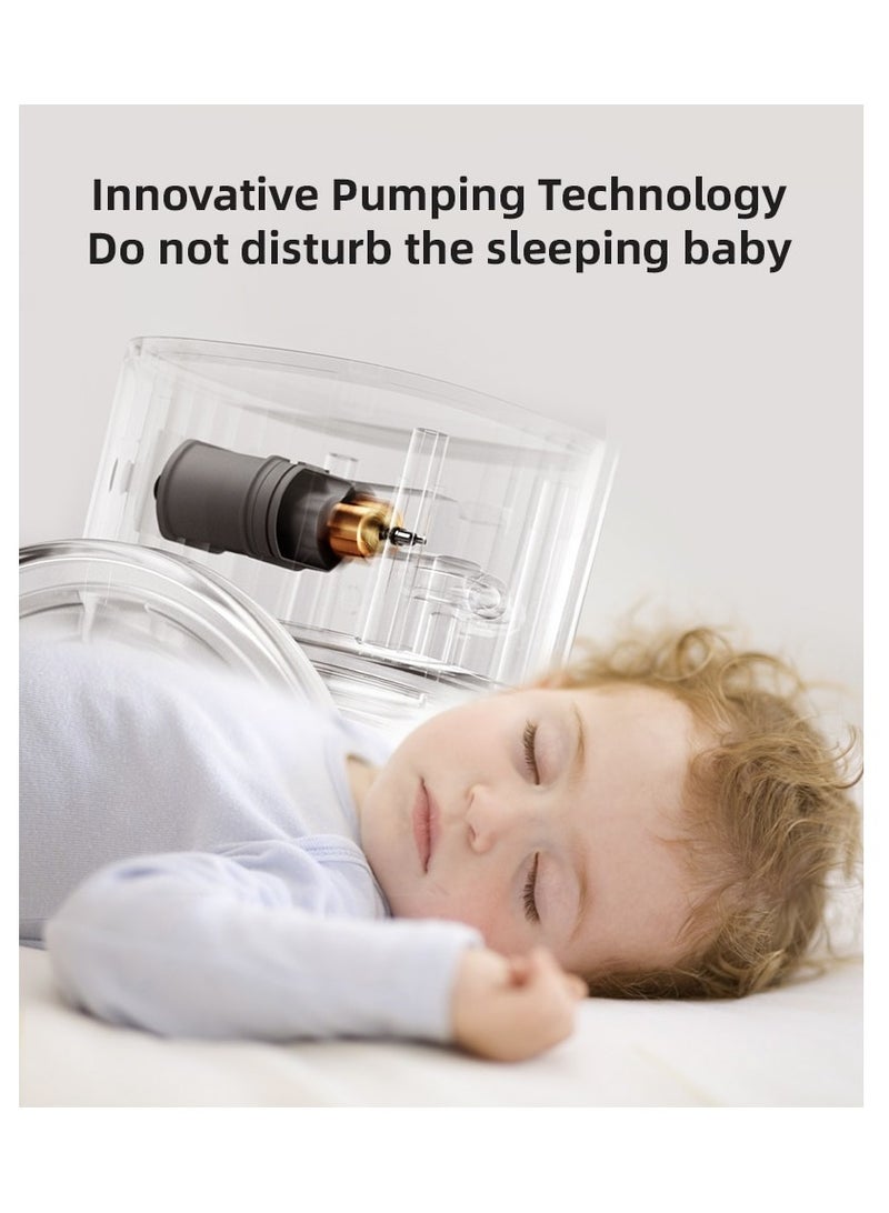 Electric Breast Pump, LED Display, Hands-Free Portable Milk Extractor, Wearable 3 Modes, Silent Automatic Milker 25.5mm - Image 5