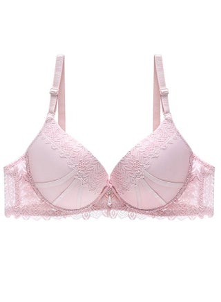 Comfy Solid Color B C Cup Lace Bra Women's Underwear Pink - pzsku/Z52EB9C4C2AB4FE1B71E7Z/45/_/1665471150/8be022db-ed55-49f9-af44-7aa53d714b48