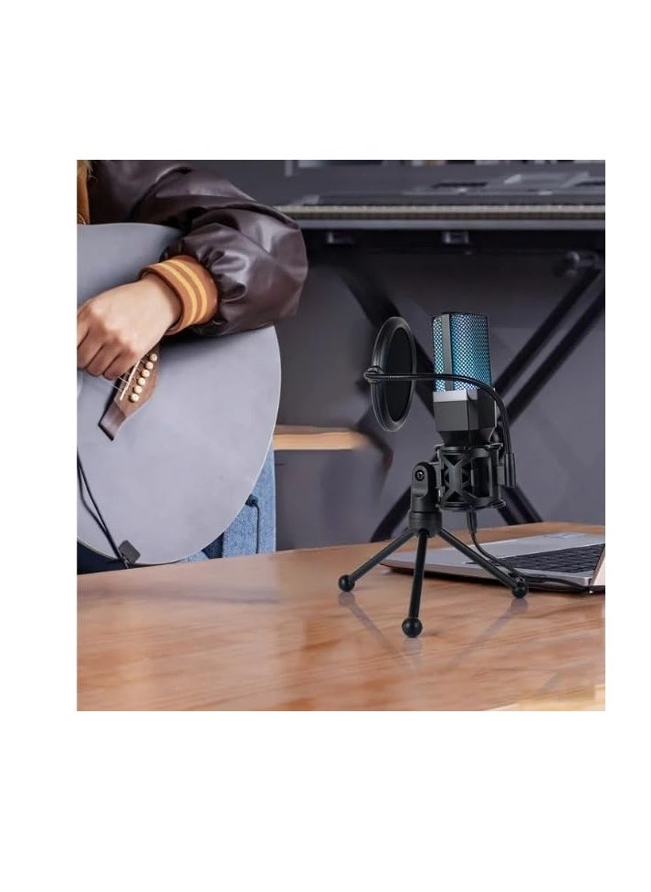Yanmai - Yanmai X1R RGB USB Cardioid Condenser Mic with Tripod - Image 1