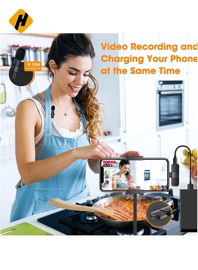 HuHa "Enhanced Performance: Wireless Lavalier Microphone for iPhone and iPad, Easy Plug-and-Play" - Image 4