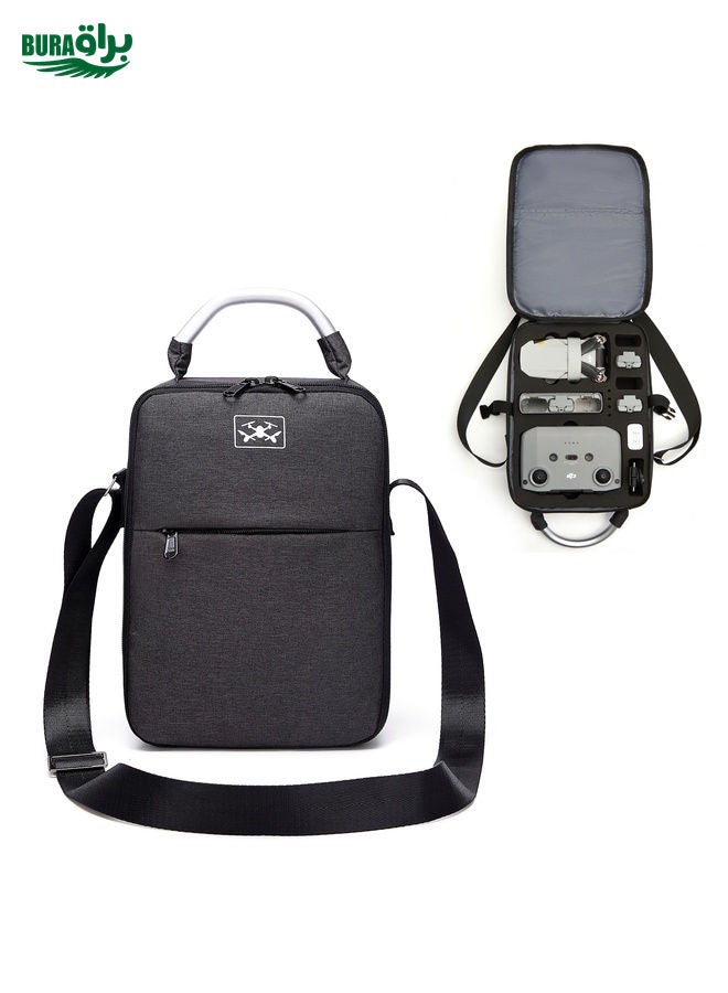 BURAQ LS4023 Portable Waterproof Drone Shoulder Storage Bag for DJI Mavic Mini 2(Black)  - Image 1