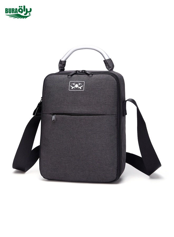 BURAQ LS4023 Portable Waterproof Drone Shoulder Storage Bag for DJI Mavic Mini 2(Black)  - Image 2