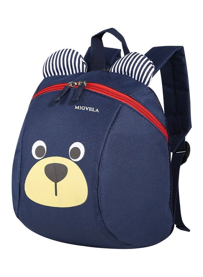 Cartoon Face Backpack Dark Blue Dark Blue