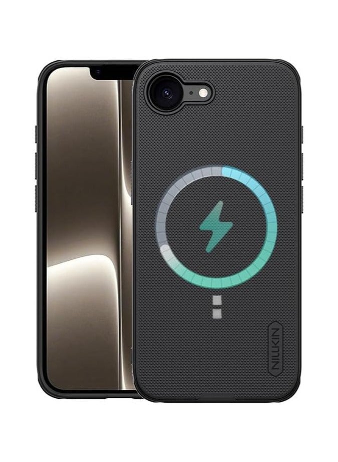 general Magnetic Case Compatible with iPhone 16e (2025),Frosted Shield Pro Slim Fit Matte Hard PC Back Shell Soft TPU Edge Frame Shockproof Protective Cover - Image 1