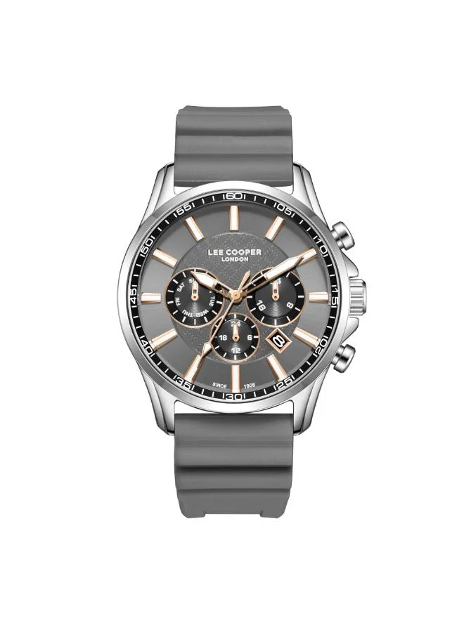 لي كوبر Men's Silicone Multi Function Watch LC08170.366 - 44 mm