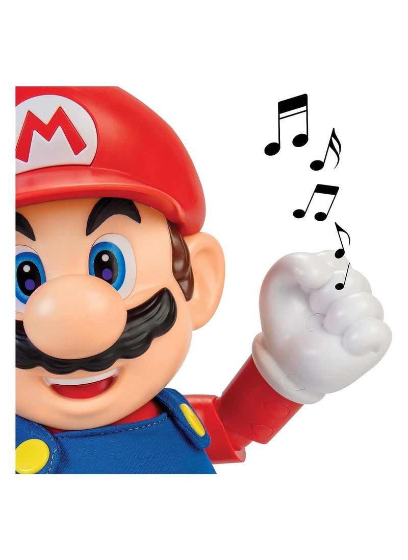 Jakks - Super Mario It's A Me Mario! Talking Deluxe Action Figure - Image 1