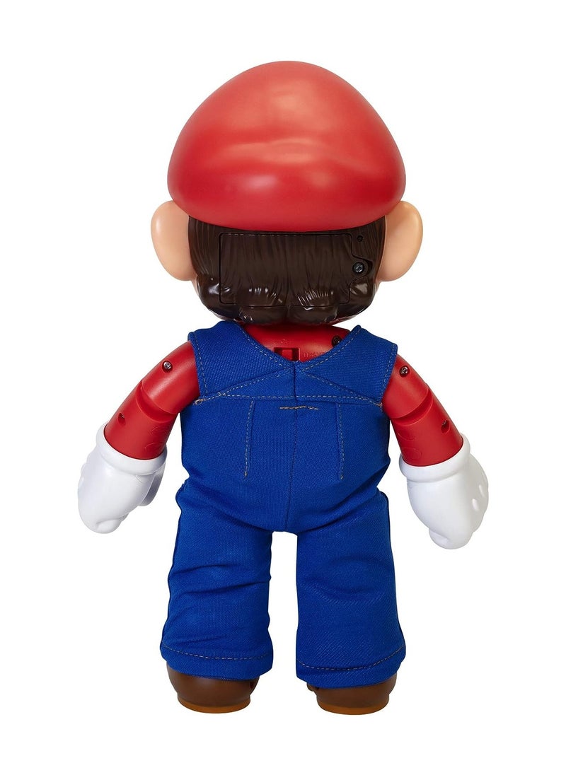 Jakks - Super Mario It's A Me Mario! Talking Deluxe Action Figure - Image 1