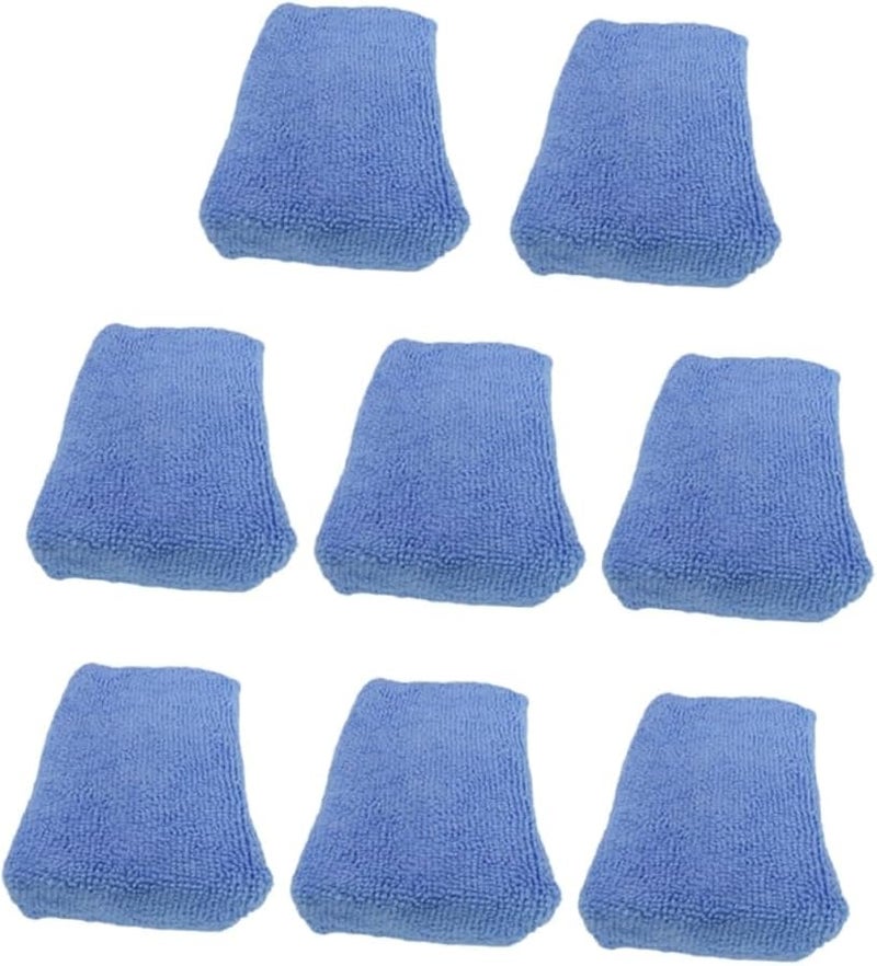 8Pcs Microfiber Car Polishing Drying Towels Soft Highly Absorbent for Auto RV Boat Home - Image 1