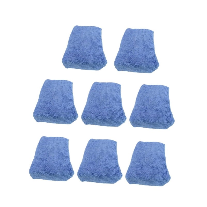 8Pcs Microfiber Car Polishing Drying Towels Soft Highly Absorbent for Auto RV Boat Home - Image 2