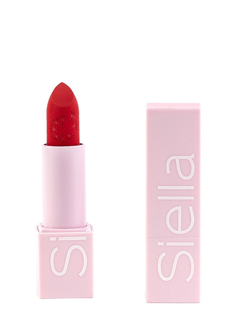 Siella Beauty Amaryllis Flower Power Matte Lipstick, Upto 10hr Long Lasting Lipstick, Made In italy  - Image 3