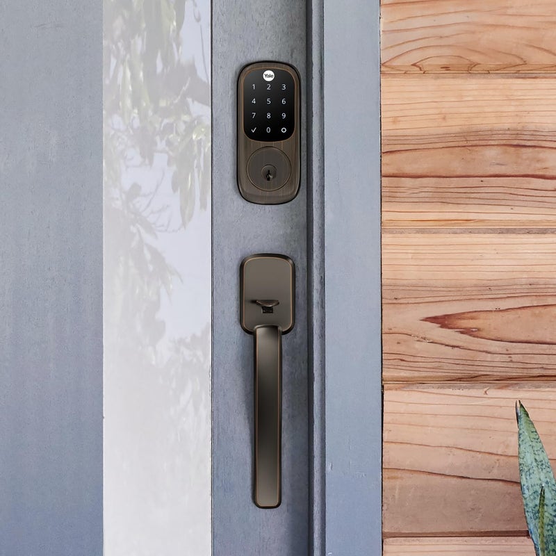 Yale Touchscreen Deadbolt with Z-Wave in Oil Rubbed Bronze - Image 2