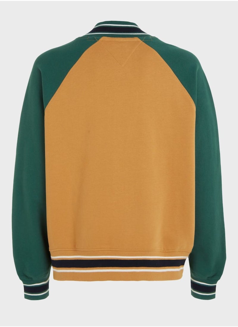 TOMMY JEANS - Colour Block Bomber Jackets - Image 1