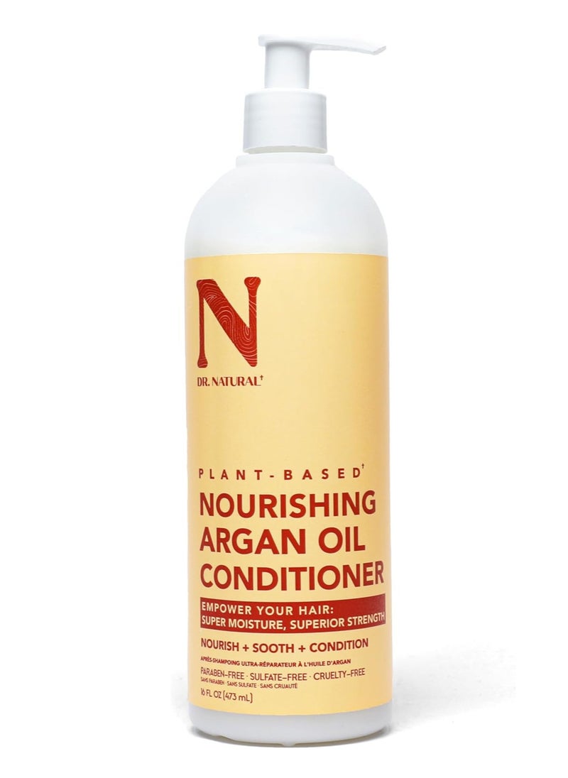 Dr. Natural - Dr. Natural Argan Oil Conditioner Nourishes & Moisturises 473ml - Image 1