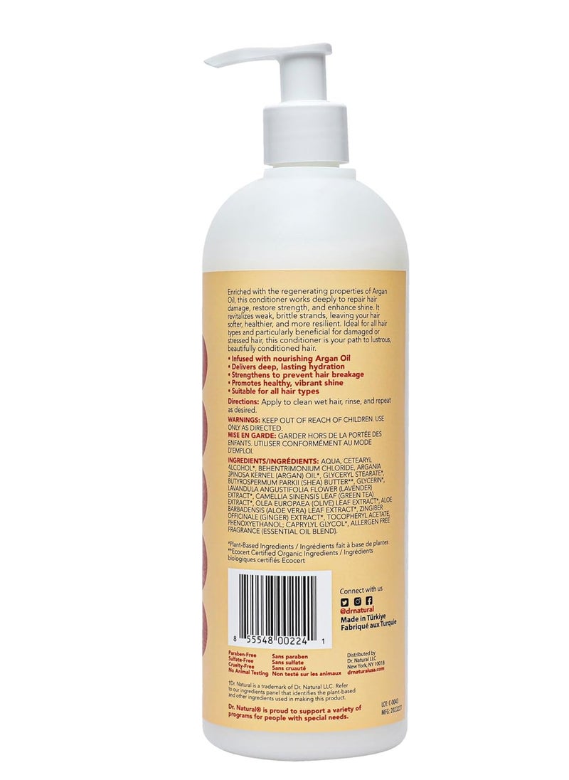 Dr. Natural - Dr. Natural Argan Oil Conditioner Nourishes & Moisturises 473ml - Image 1