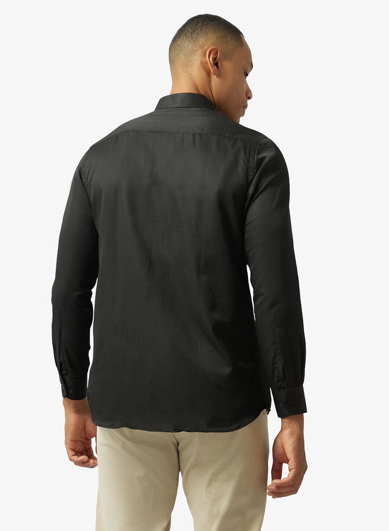 Robert Wood Mens Dark Colour Fomal Shirts - Image 2